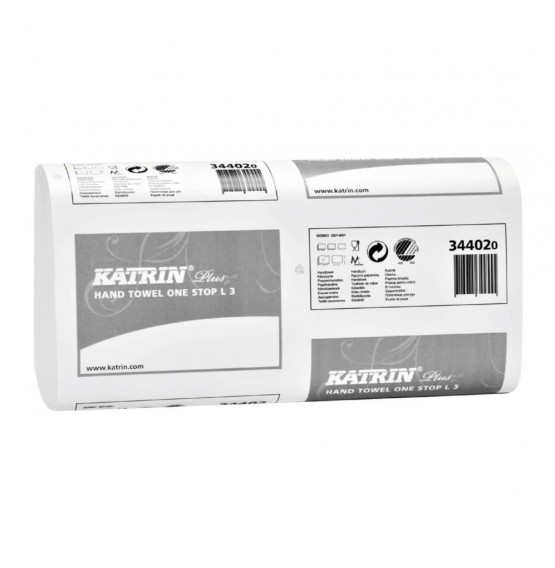 Katrin Plus Hand Towel White 3ply