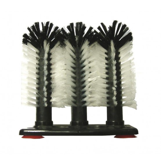 3 Brush Glass Washer