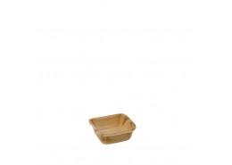 Palm Leaf Small Square Bowl