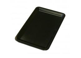 Tip Tray Black Plastic Plain