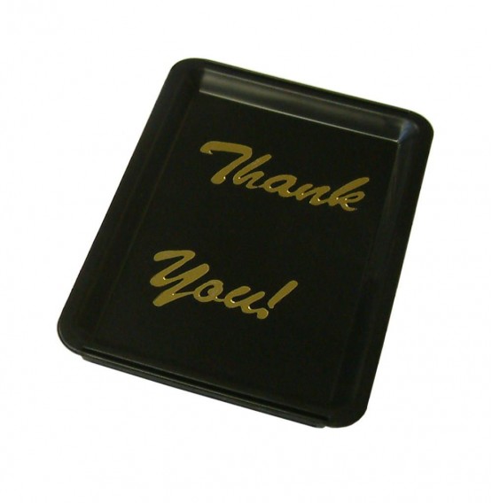 Tip Tray Black PlasticÃÂÃ¢ÂÂÃÂÃÂ - Thank You