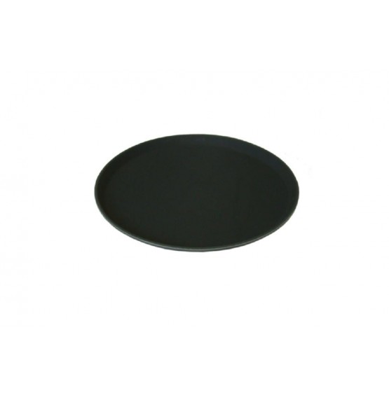 Round Black Non Slip Tray