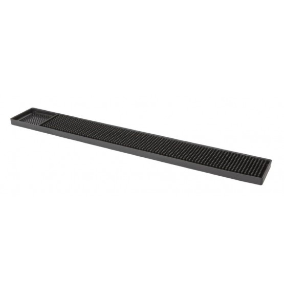 Black Rubber Bar Mat