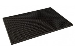 Black Rubber Bar Mat