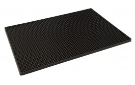 Black Rubber Bar Mat
