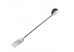 Mezclar Cocktail Spoon With Fork