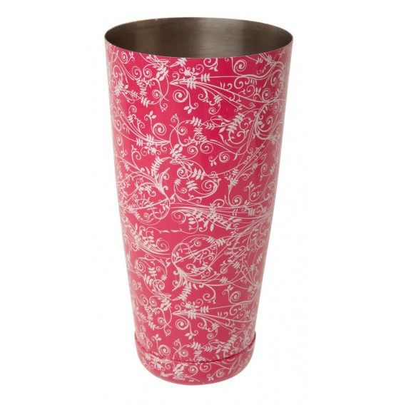 Mezclar Boston Can Pink Floral Design