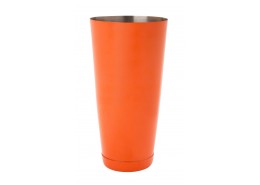 Boston Can Orange Powder Coated