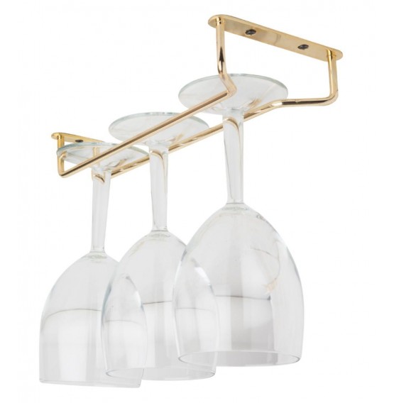 Glass Hanger Brass