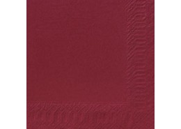 Duni Tissue Napkins 3ply Bordeaux