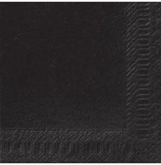 Duni Tissue Napkins 3ply Black