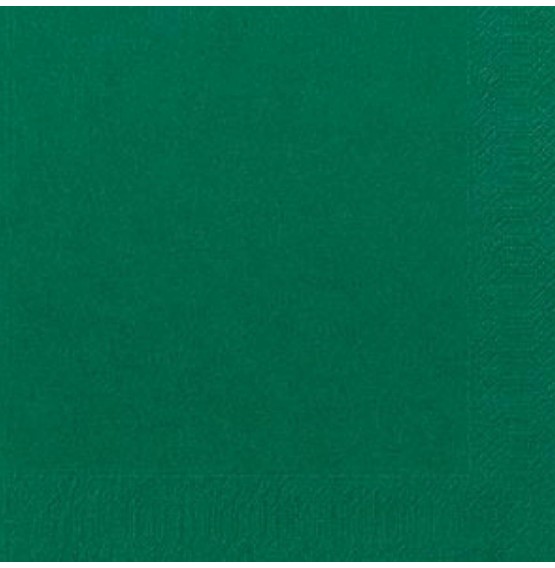 Duni Tissue Napkins 3ply Dark Green