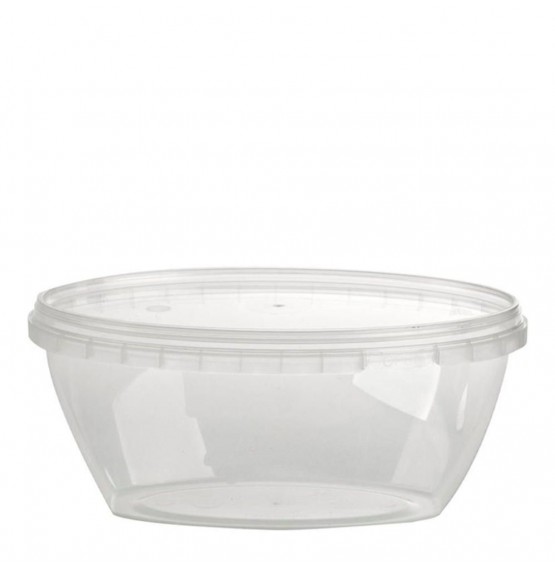 Tamper Evident Oval Container & Lid