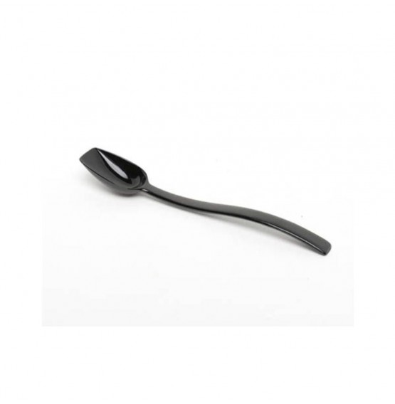 Salad Buffet Spoon Solid Black