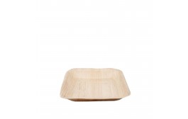 Palm Leaf Square Plate