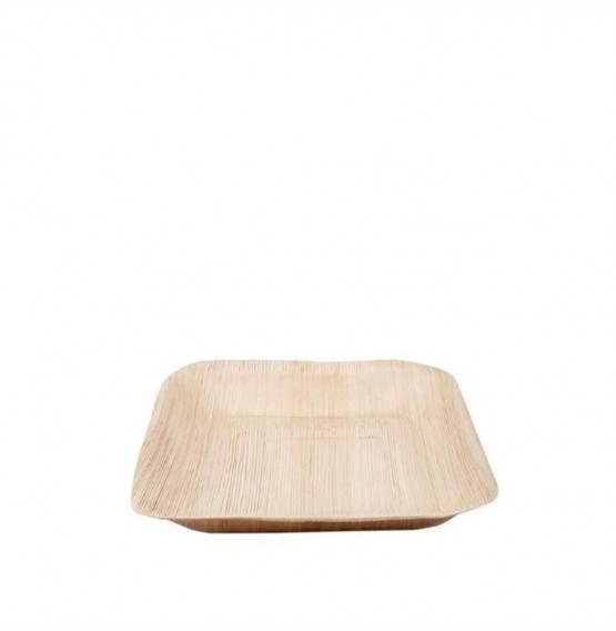 Palm Leaf Square Plate