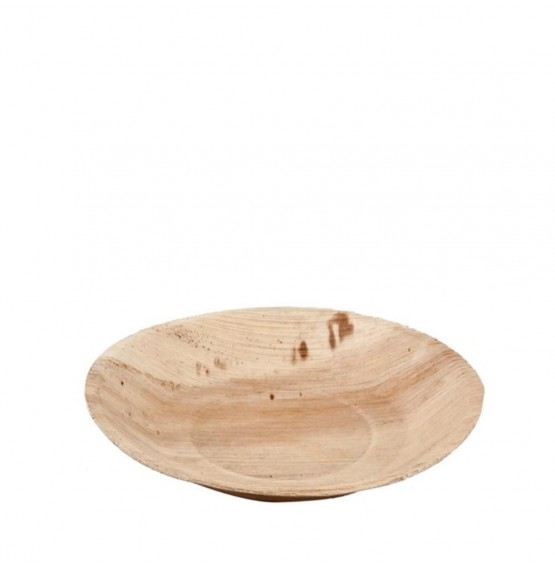 Palm Leaf Round Plate