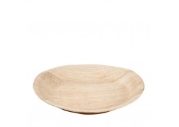 Palm Leaf Round Plate