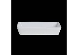 Varick Cafe Porcelain Rectangle Deep Tray
