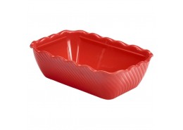 Tulip Deli Crock  Red