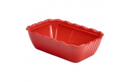 Tulip Deli Crock  Red