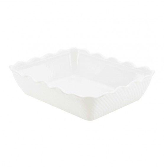 Tulip Deli Crock White