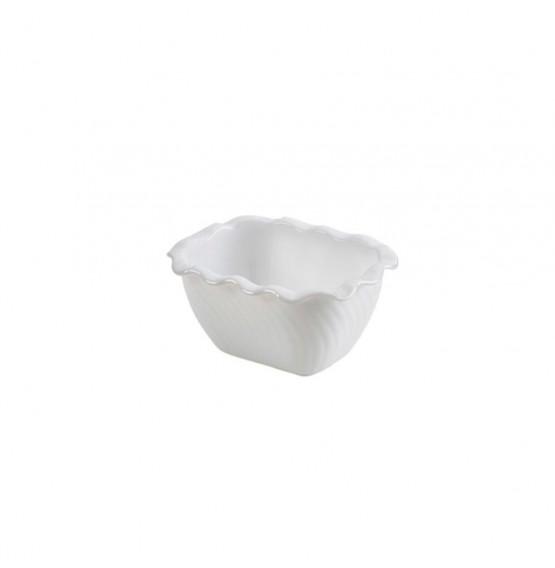 Tulip Deli Crock White