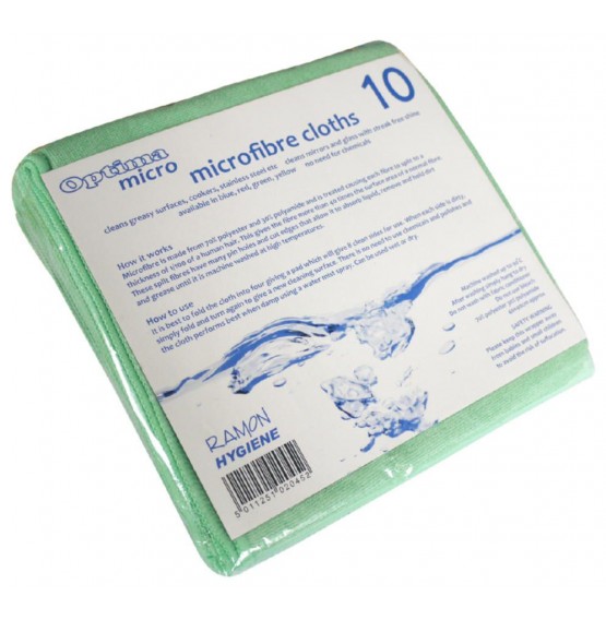 Microfibre Cloth in Green