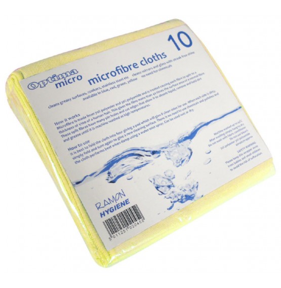 Microfibre Cloth in Yellow