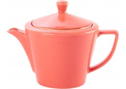Seasons Coral Conic Teapot