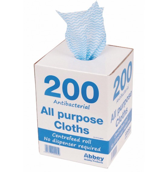 Blue Antibacterial All Purpose Cloth