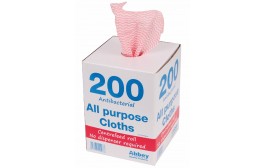 Red Antibacterial All Purpose Cloth