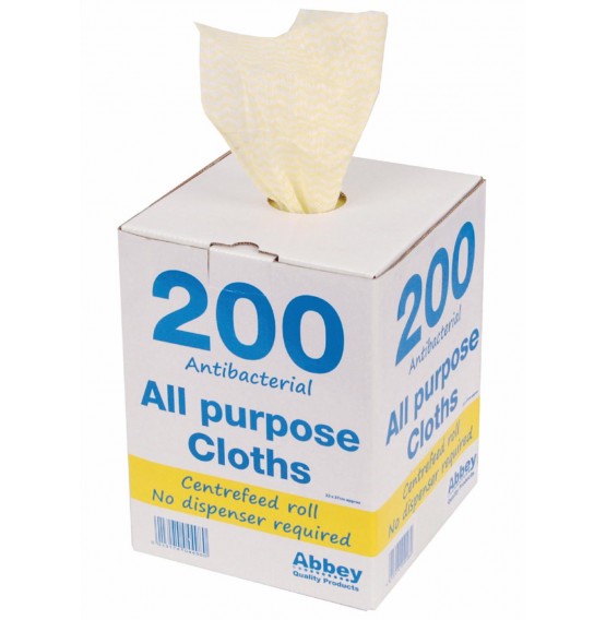 Yellow Antibacterial All Purpose Cloth