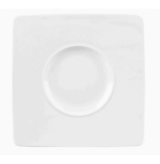 Ambience Wide Rim Square Plate