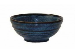 Bit On The Side Ripple Sapphire Snack Bowl