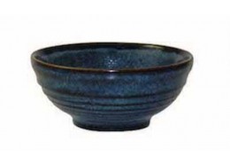 Bit On The Side Ripple Sapphire Snack Bowl