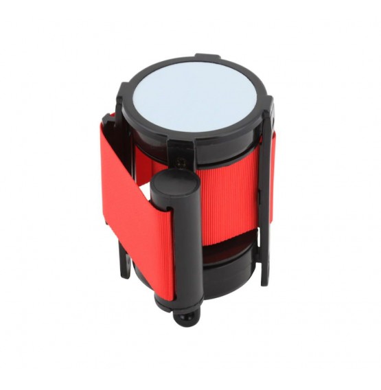 Barrier Post - Retractable Red Belt