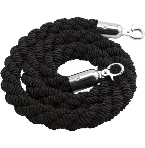 Barrier Rope Black