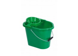Green Mop Bucket & Squeezer
