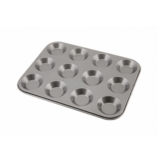 Non Stick 12 Cup Bun Tray