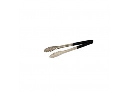 Colour Coded S/S Black Tongs