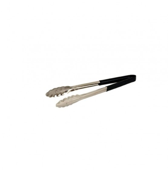 Colour Coded S/S Black Tongs