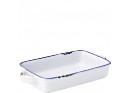 Avebury Blue Small Rectangular Dish