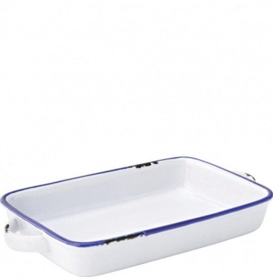 Avebury Blue Large Rectangular Dish