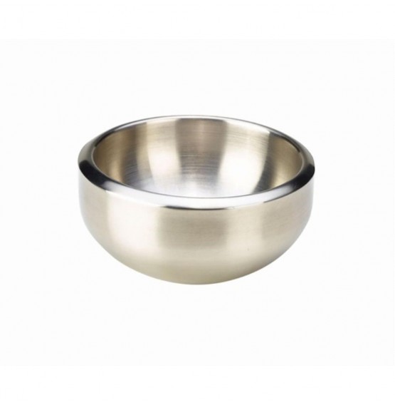 Stainless Steel Double Walled Dual Angle Bowl