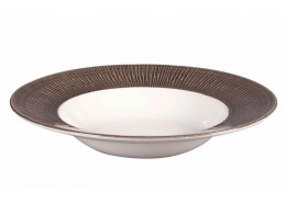 Bamboo Dusk Large Wide Rim Bowl