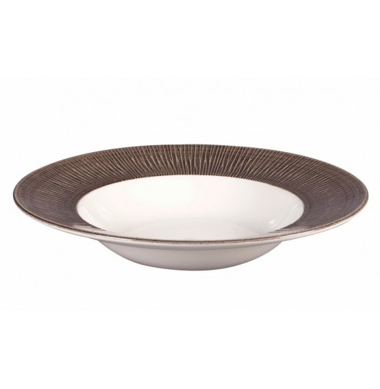 Bamboo Dusk Large Wide Rim Bowl