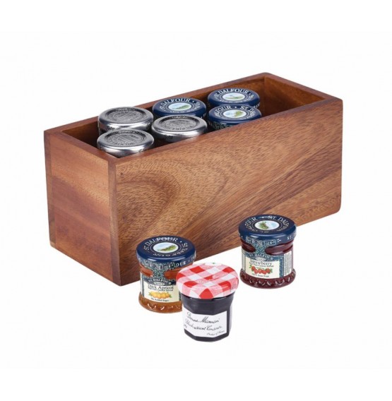 Acacia Wood Table Caddy
