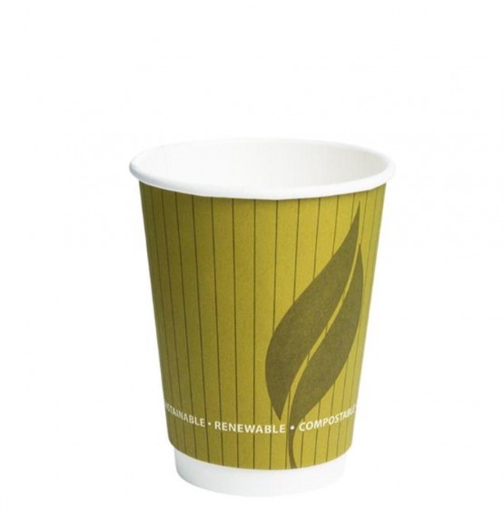 Compostable Double Wall Hot Drink Cup
