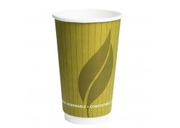 Compostable Double Wall Hot Drink Cup